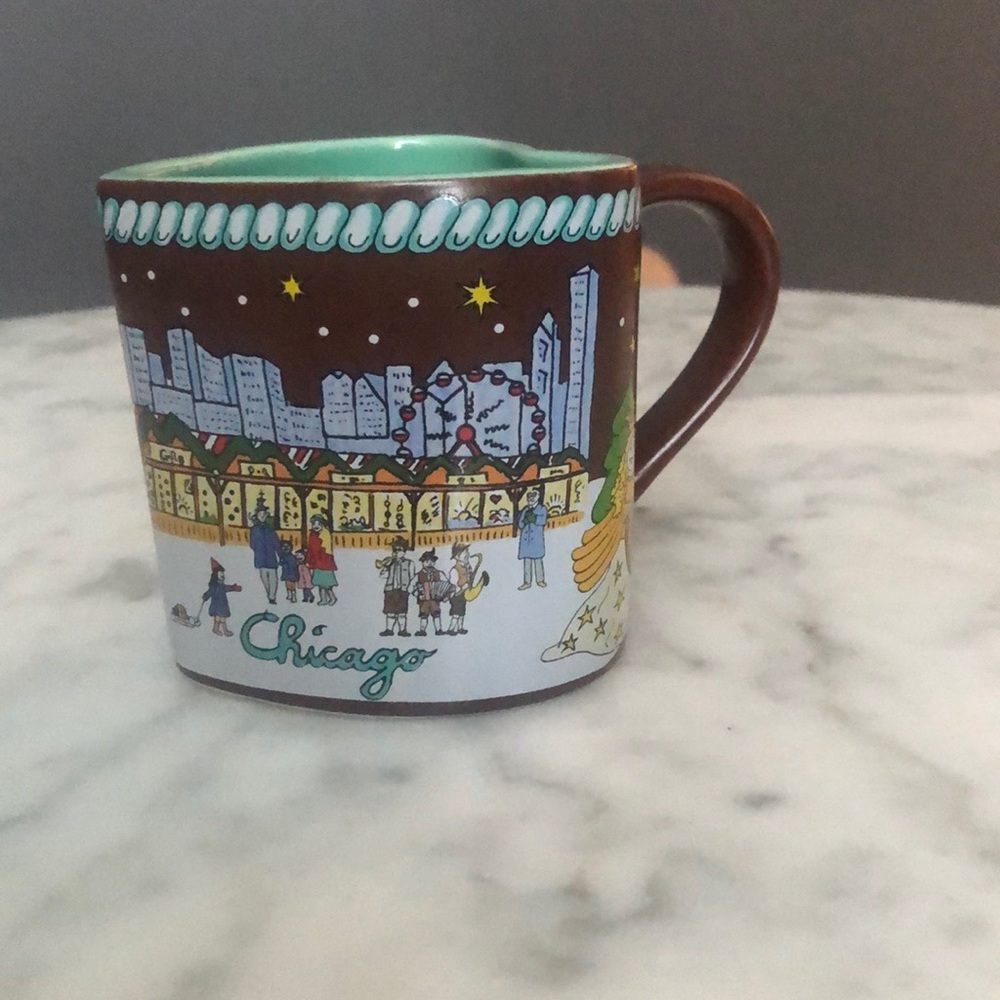2018 Chicago CHRISTKINDLMARKET Heart shaped mug